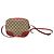 Gucci Borsa a tracolla Disco in tela GG Rosso