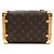 Louis Vuitton Borsa a tracolla e crossbody Side Trunk MM Monogram Multicolore - vista 3