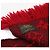 Louis Vuitton Wool Blend Tassel Scarf Red - view 5
