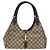 Gucci Borsa a tracolla Hobo Jackie in jacquard Marrone