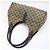 Gucci Borsa a tracolla Hobo Jackie in jacquard Marrone - vista 4