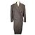 Balenciaga Multi-Check Asymmetric Oversized Wool Long Coat Multiple colors