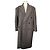 Balenciaga Multi-Check Asymmetric Oversized Wool Long Coat Multiple colors - view 5