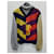 Gucci Maglia in jacquard a righe con collo alto Multicolore  - vista 3