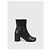 Maison Martin Margiela Botines anatómicos de piel Negro - vista 4