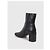 Maison Martin Margiela Botines anatómicos de piel Negro - vista 5