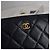 Chanel Portafoglio lungo con zip in caviar nero - vista 5
