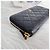 Chanel Portafoglio lungo con zip in caviar nero - vista 6