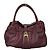 Burberry Borsa Tote a Spalla in Pelle Bordeaux