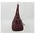 Burberry Borsa Tote a Spalla in Pelle Bordeaux - vista 3