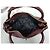 Burberry Borsa Tote a Spalla in Pelle Bordeaux - vista 8