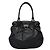 Salvatore Ferragamo Bolsa de ombro com detalhe Gancini Preto