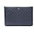 Chanel Clutch Caviar Large Blu  - vista 1
