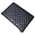Chanel Clutch Caviar Large Blu  - vista 4