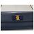 Salvatore Ferragamo Borsa a tracolla con catena Clutch in Navy Blu - vista 3