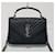 Saint Laurent Borsa a Spalla Monogram College Medium Nero - vista 2
