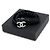 Chanel Black Lambskin Crystal CC Waist Belt - view 8