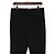 Louis Vuitton Pantaloni con zip in lana e cotone neri per uomo Nero - vista 2