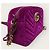 Gucci Piccola borsa a tracolla GG Marmont in velluto trapuntato viola Porpora - vista 4