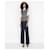 Dior Jeans Flare Denim Couture Negro - vista 10