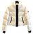Moncler Kurze Steppjacke CLARET Weiß