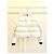 Moncler Kurze Steppjacke CLARET Weiß - Ansicht 5