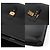Hermès Borsa Saddle nera con finiture dorate Nero - vista 7