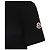 Moncler Kurzärmeliges T-Shirt mit Baumwoll-Logo-Patch Schwarz - Ansicht 5