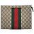 Gucci Clutch GG Supreme Ophidia Web Canvas
