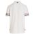 Thom Browne Polo de algodão texturizado com acabamentos RWB Branco - vista 4