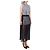 Sacai Vestido largo sin mangas para mujer Multicolor - vista 6