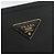 Prada Borsa a tracolla bucket medium Black Saffiano Double Pannier - vista 10