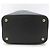 Prada Borsa a tracolla bucket medium Black Saffiano Double Pannier - vista 6