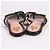 Gucci Studded Grosgrain Web Strap Sandals Black - view 8
