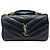 Saint Laurent Piccola borsa a tracolla con catena Lulu Nera Nero