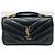 Saint Laurent Piccola borsa a tracolla con catena Lulu Nera Nero - vista 2