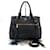 Prada Borsa Tote e Borsa a Spalla Vitello Donna Nero