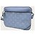 Louis Vuitton Borsa Messenger Monogram Trio Blu - vista 3
