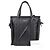 Balenciaga Piccola borsa tote e borsa a tracolla Bazar in pelle nera Nero