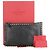 Valentino Clutch Rockstud in pelle nera Nero
