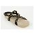 Gucci Sandali espadrilles in grosgrain nero e cristalli - vista 2