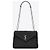 Borsa Loulou Small Chain Bag Saint Laurent Nero - vista 10