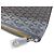 Goyard Clutch Senac Clutch MGM Charcoal Gray PVC Unisex Marrone - vista 4