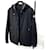 Moncler Giacca a vento con cappuccio nera Nero