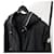 Moncler Giacca a vento con cappuccio nera Nero - vista 4