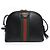 Gucci Piccola borsa a tracolla Ophidia in pelle nera Nero