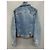 Louis Vuitton Giacca di denim blu Virgil Abloh - vista 5