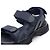 Louis Vuitton Taiga Leather Monogram Strap Sandal Blue - view 6