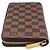 Louis Vuitton Cartera Zippy Damier Roja - vista 3