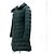 Moncler Flamette Damen Lang Daunenjacke Schwarz